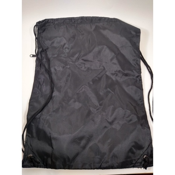 2 Bag Drawstring Blacks Outer Pocket Unisex - Picture 6 of 7